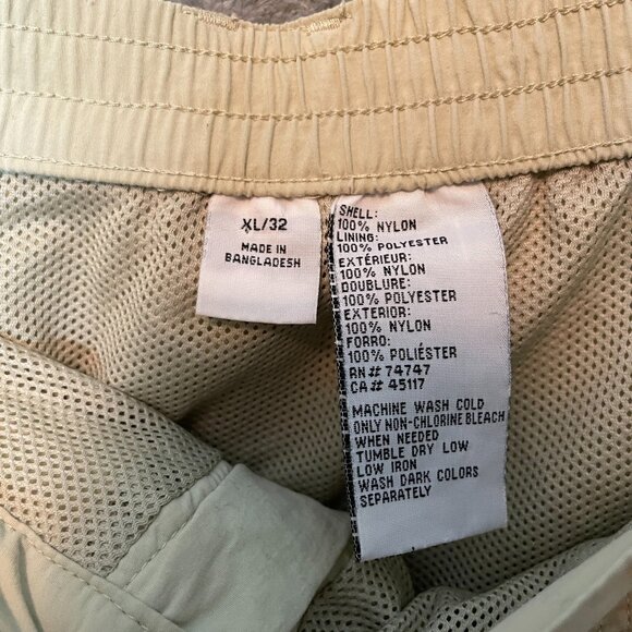 Worldwide Sportsman Men Lightweight Fishing Nylon Convertible Cargo Pants XLx32 - Picture 13 of 14